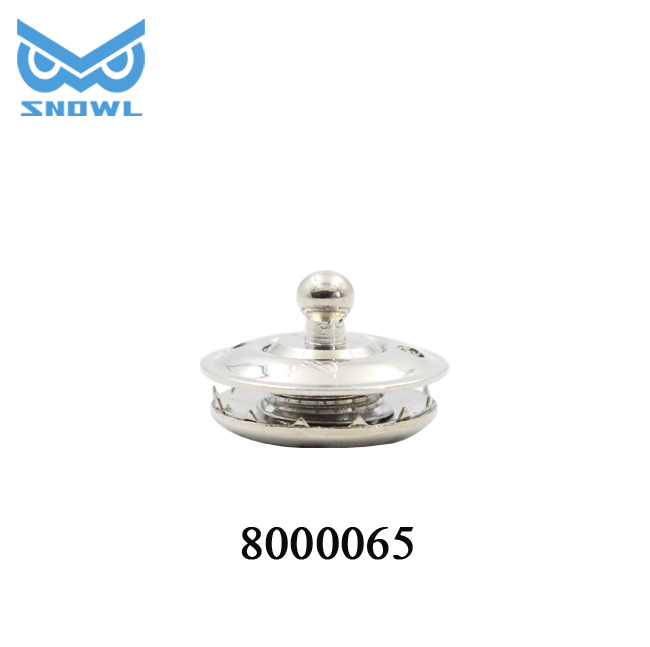 10 Pc OWOZ Snap Fastener Lower Part Nickel Plated Brass Boat RV Canvas 8... - $16.79