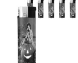 Vintage Witchcraft Witches D4 Lighters Set of 5 Electronic Refillable Bu... - $15.79