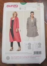 Burda 6900 Coat &amp; Jacket Sewing Pattern Size 10-24 NEW - £11.43 GBP