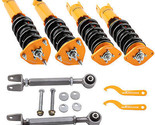 Adjustable Coilover Suspension + Camber Arms Kit For Infiniti G37 2008-1... - $611.01