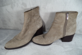 Sam Edelman Leather Womens Size 7 Medium Bronson Beige Joey Boots Bootie... - $15.79