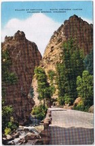 Postcard Pillars Of Hercules South Cheyenne Canyon Colorado Springs Colo... - $3.62