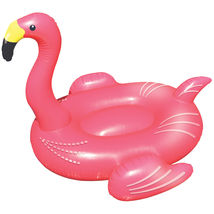 Swimline 90627SL 78" x 76" Ride-On Flamingo - $46.63
