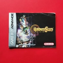 Game Boy Advance Golden Sun: The Lost Age Manual Nintendo GBA No Game or... - £9.54 GBP