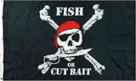 Fish Or Cut Bait Flag 2 - 3x5 Ft - £15.72 GBP