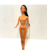 Vintage Mattel Barbie Body 1966 Disney Head Jasmine Aladdin Nude 11.5&quot; - £10.66 GBP