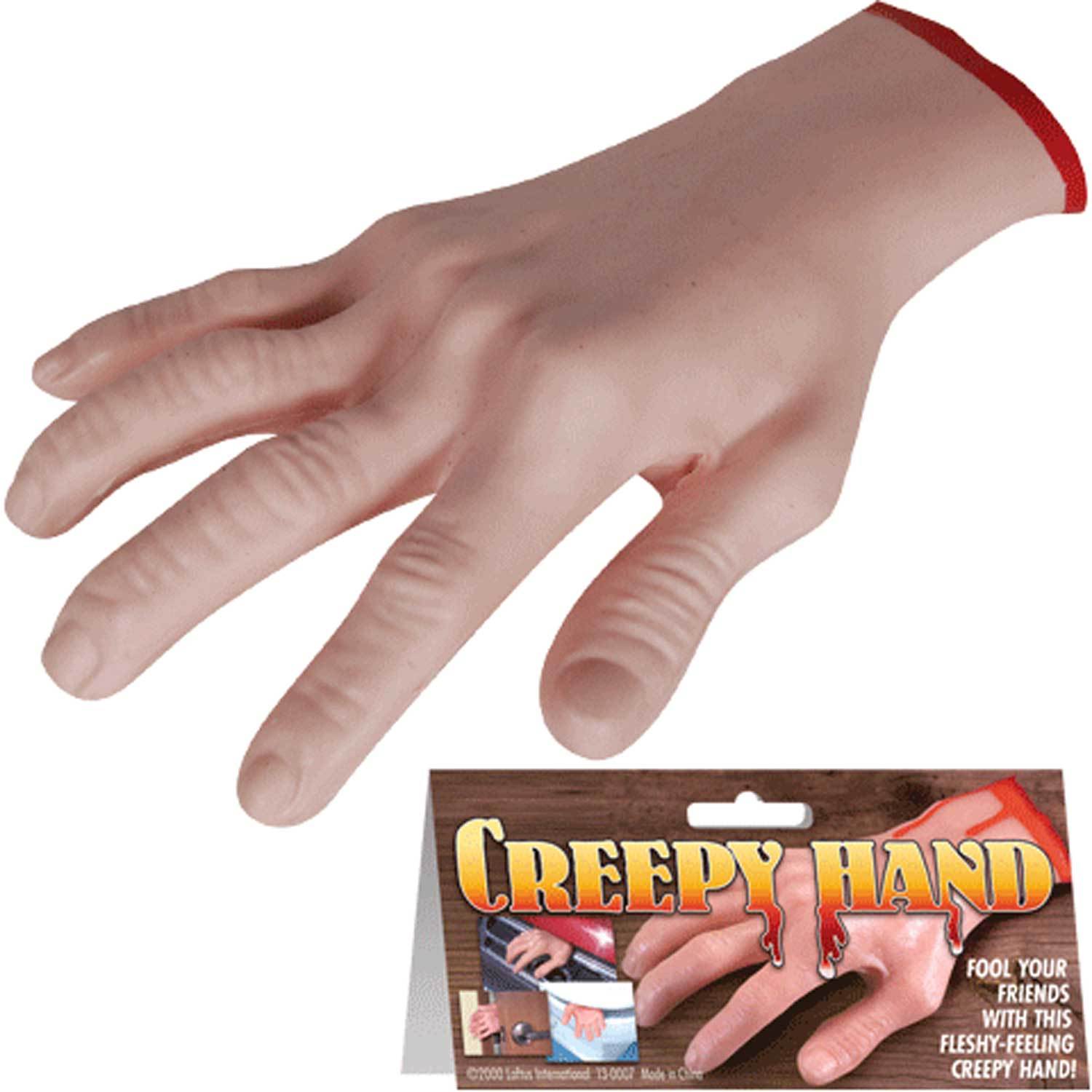 Dead Body Part-LIFE SIZE SEVERED CREEPY HAND-Zombie Thing Horror Halloween Prop - £5.45 GBP