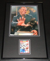 Mike Rozier Signed Framed 11x17 Photo Display Nebraska Oilers Maulers Heisman - £54.80 GBP