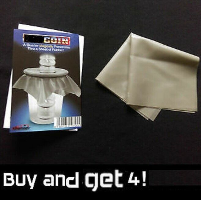 Coin Thru Rubber AMAZING Penetration EXAMINABLE Close Up Lubor Fiedler S... - $19.99