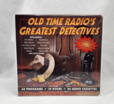 20 Tape Set Vintage Old Time Radio&#39;s Greatest Detectives Shadow, Saint, Dragnet - £11.00 GBP