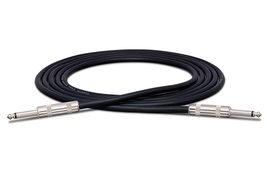 Hosa SKJ-603 1/4&quot; TS to 1/4&quot; TS Speaker Cable, 3 Feet Black - £10.72 GBP