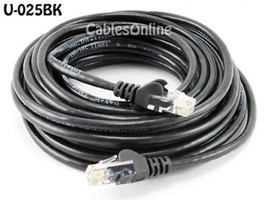 Intellinet 25ft CAT5E UTP Ethernet RJ45 Patch Cable BK - £14.84 GBP