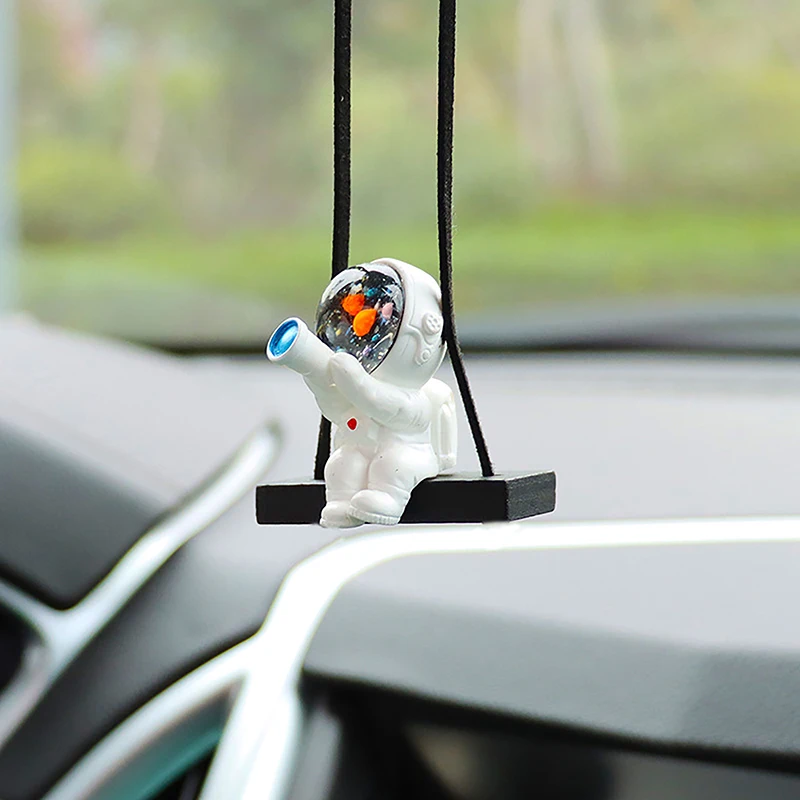 Creative astronaut car pendant rearview mirror pendant back packaging accessory - £7.05 GBP+