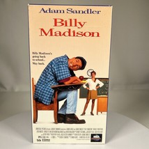 Billy Madison (VHS, 1995) Adam Sandler, Bradley Whitford, Bridgette Wilson - £3.92 GBP