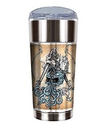 Alchemy Mouth of Maelstrom Skull Kraken Cthulhu Tumbler Hot Cold Stainle... - £23.73 GBP