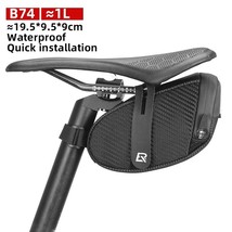 BROS Bicycle Saddle Bag 3D  Rainproof Reflective Shockproof Cycling Bike  Rear T - £86.95 GBP