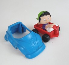 Vintage 1994 Bobby&#39;s World #1 Wagon Race Car McDonald’s Toy - £2.89 GBP