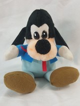 Disney Vintage Goofy Plush Mickey&#39;s Christmas Carol  6&quot; tall sitting YAEV1 - £5.46 GBP