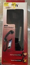 vTech LS916~Retro Handset for Cell Phone~Black~3.5mm Plug~New In Box - £14.03 GBP