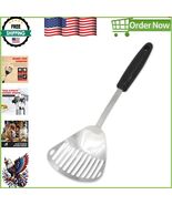 Rust Resistant Stainless Steel Skimmer - Perfect for Cast Iron &amp; Steel Pans - $315.55 MXN