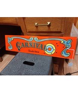 Rare Original Carnival Arcade Video Game Marquee Header SEGA - $101.74 CAD