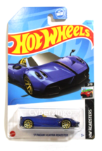 Hot Wheels 1/64 17 Pagani Huayra Roadster Blue Diecast Model Car NEW IN ... - $12.98