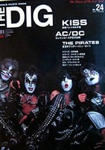 Kiss The Dig Japan Magazine 2001 No.24 AC/DC Pirates Gene Simmons Paul Stanley - £54.90 GBP
