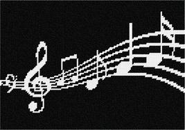 Pepita Needlepoint Canvas: Music, 10&quot; x 7&quot; - £39.05 GBP+