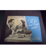 Bond Bread Bakers Booklet about Toast - Advertising circa 1937 - $24.68 CAD