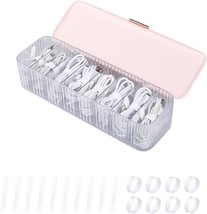 Electronics Bins Desk Accessories Case For Office Supply, Paper Clips (P... - £27.11 GBP