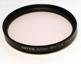 Tiffen Sky 1A 62mm Lens Filter skylight  - original genuine  made in USA - £21.22 GBP