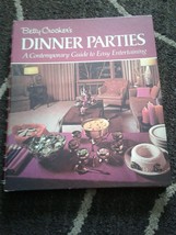 Betty Crocker&#39;s Dinner Parties Third Printing 1972 Hard Cover Spiral Illustrated - £13.22 GBP