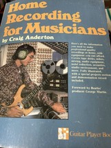 1978 Guitar Player Books, Home Recording for Musicians-
show original ti... - $20.92