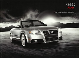 2008 Audi A4 CABRIOLET sales brochure catalog US 08 2.0T 3.2 - £6.41 GBP