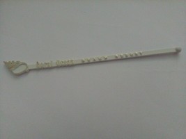 Doral Ocean Beach Resort Miami Beach Swizzle Stick Drink Stirrer White Seashell - £7.82 GBP