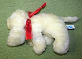 13&quot; KIDS OF AMERICA PUPPY DOG STUFFED ANIMAL IVORY CREAM PLUSH FLOPPY TO... - £17.98 GBP