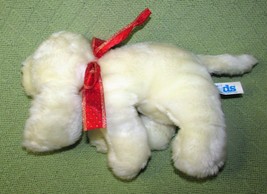 13&quot; KIDS OF AMERICA PUPPY DOG STUFFED ANIMAL IVORY CREAM PLUSH FLOPPY TO... - $22.50