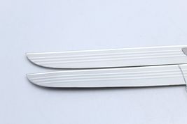 02-08 JAGUAR X-TYPE FRONT LEFT & RIGHT DOOR SCUFF PLATE PANEL TRIM PAIR Q2558 image 2