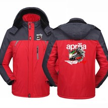 Aprilia Racing RSV4 2022 Men&#39;s New Jacket Winter Thick Warmer Fleece Waterproof  - £154.57 GBP