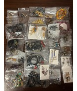 50 Bags of Handmade Earrings and Necklaces - £77.53 GBP
