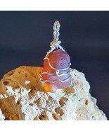 Red King Scorpion Bezoar Mustika Pearl Silver Pendant Mystery Magnetism Power - $650.00
