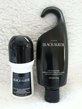 2pc Avon Black Suede Hair/Body wash 5oz. &amp; Deodorant 2.6oz. ~ Discontinu... - $18.49