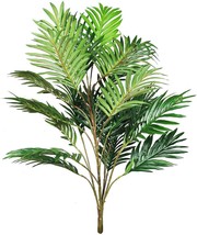 Bird Fiy Artificial Plants Palm Leaves Green Greenery Tree Faux Fake Tropical - £28.76 GBP