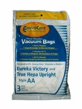75 Eureka Allergy Micro Lined Hepa Upright Victory Style AA Bags, Series, Sanita - $76.09