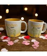 Set Of 2 Starbucks SWEDEN Espresso Demitasse 3oz Cup Global Icon City Co... - $89.09
