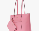 Kate Spade Staci Large Tote + Wristlet + Pouch Blossom Pink KF369 Purse ... - $153.44