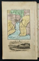 1856 Antique New Haven Ct History Genealogy W Map Color Illus Slaves Rr Indian - £230.98 GBP