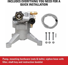 Pressure Washer Pump for Troy Bilt 020344 PW2600 AAA3200 7108024R B&amp;S 10... - $157.33
