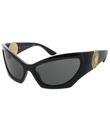 Authentic VERSACE 0VE4450-GB1/87 Sunglasses  GB1/87 BLACK  New 60mm FE - $259.98