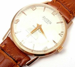 Authentic! Ferrotex Avion 18k Yellow Gold Manual Wind 17j Watch - $1,029.00